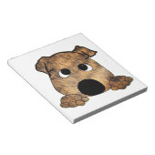 Bulldogge Notizblock (angewinkelt)