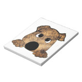 Bulldogge Notizblock (Rotiert)