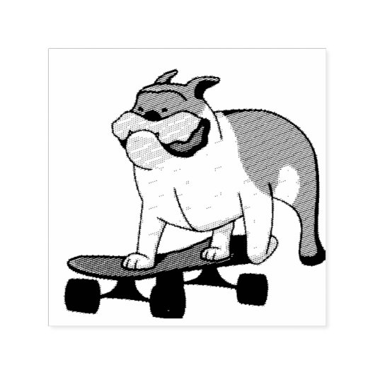 Bulldogge Permastempel (Design)