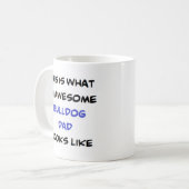 Bulldogge, phantastisch kaffeetasse (Vorderseite Links)