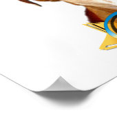 Bulldogge Poster (Ecke)