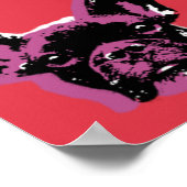 Bulldogge Poster (Ecke)