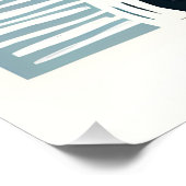 Bulldogge-Poster Poster (Ecke)