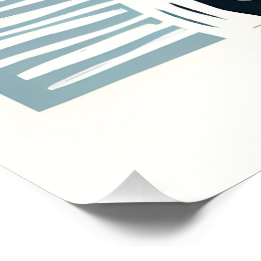 Bulldogge-Poster Poster (Ecke)