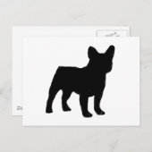 Bulldogge Postkarte (Vorne/Hinten)