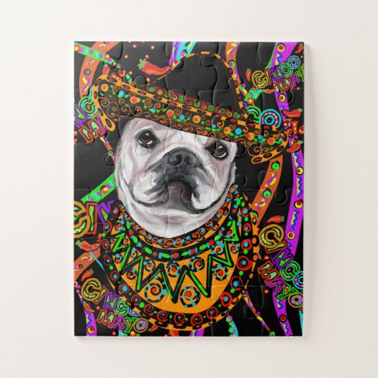 Bulldogge puzzle (Vertikal)