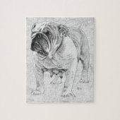 Bulldogge Puzzle (Vertikal)