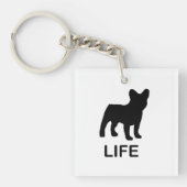 Bulldogge Schlüsselanhänger (Vorderseite)