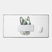 Bulldogge Schreibtischunterlage (Tastatur & Maus)