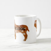 Bulldogge Silo Kaffeetasse (VorderseiteRechts)