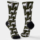 Bulldogge steht stolz socken (Gewinkelt)