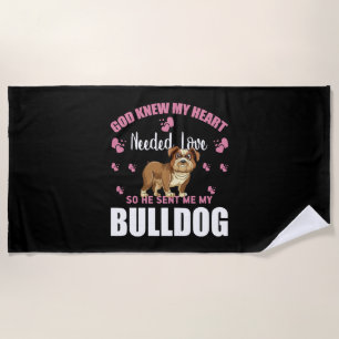 BULLDOGGE STRANDTUCH