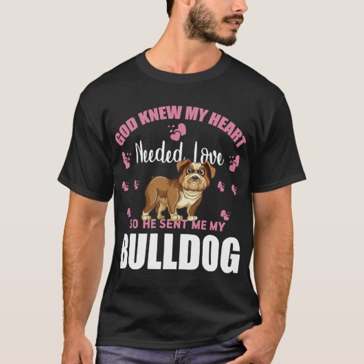 BULLDOGGE T-Shirt (Vorderseite)