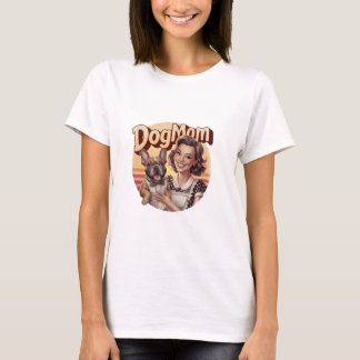 Bulldogge T - Shirt Dogama Doglover Retro