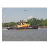 Bulldogge Tischdecke (Vorderseite (Horizontal))