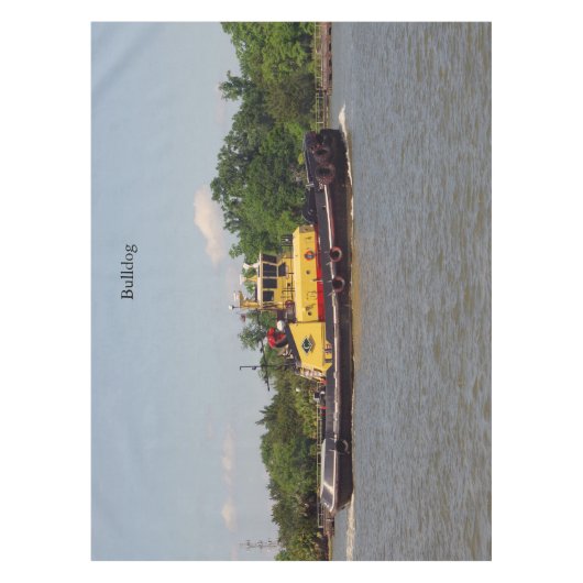 Bulldogge Tischdecke (Vorderseite)