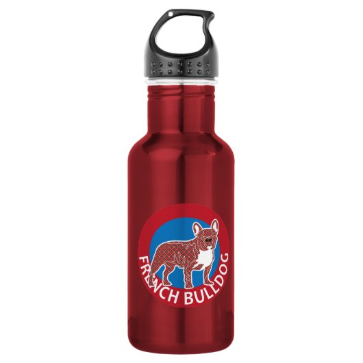 Bulldogge Trinkflasche (Vorderseite)