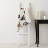 Bulldogge und Freunde Haustierdecke Sherpadecke (Beispiel)