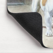 Bulldogge Vintages Mousepad (Ecke)