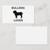 Bulldogge Visitenkarte (Vorne/Hinten)