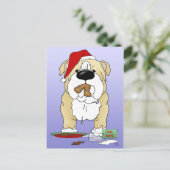 Bulldogge Weihnachten - Ho Ho?? (Stehend Vorderseite)