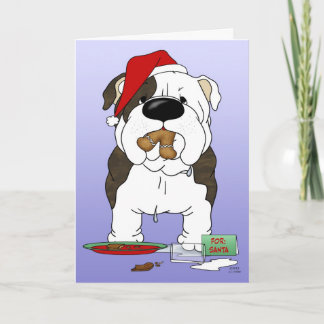 Bulldogge Weihnachten - Ho Ho??