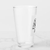 Bulldogge zeichnend glas (Rechts)