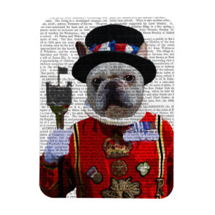 BulldoggeBeefeater Magnet