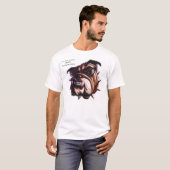 Bulldoggen-Bataillon T-Shirt (Vorne ganz)