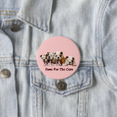 Bulldoggen-Brustkrebs-Knopf Button (Beispiel)
