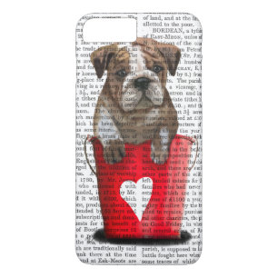 Bulldoggen-Eimer Liebe-Rot Case-Mate iPhone Hülle