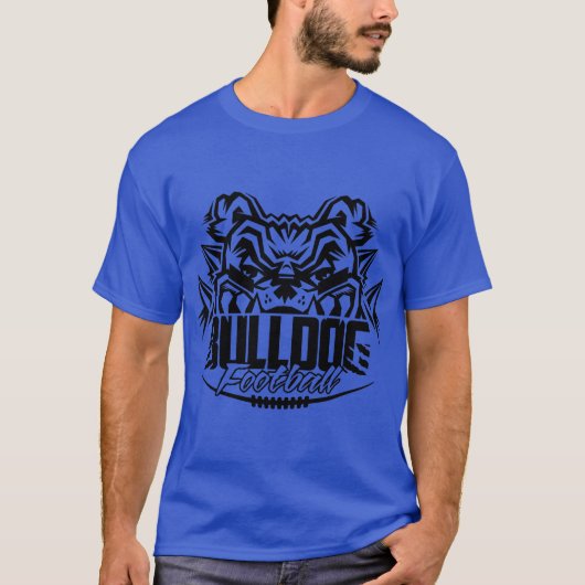 BULLDOGGEN-FUSSBALL T-Shirt (Vorderseite)