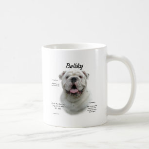 Bulldoggen-Geschichtsentwurf Kaffeetasse