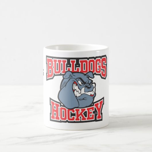 Bulldoggen-Hockey-Kaffee-Tasse Kaffeetasse (Mittel)