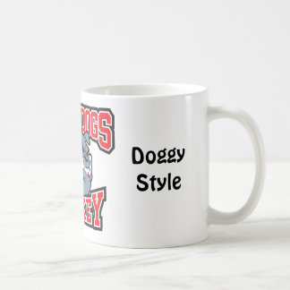 Bulldoggen-Hockey-Kaffee-Tasse Kaffeetasse