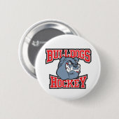 Bulldoggen-Hockey-offizieller Knopf Button (Vorne & Hinten)