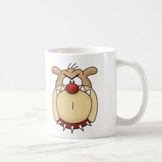 Bulldoggen-Kaffee-Tasse Kaffeetasse (Rechts)