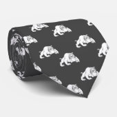 Bulldoggen-Krawatte Krawatte (Gerollt)