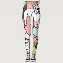 Bulldoggen-Leggings