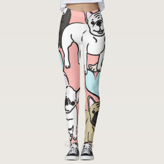 Bulldoggen-Leggings Leggings