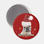 Bulldoggen-Magnet Magnet (Vorderseite/Rückseite)