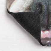 Bulldoggen-Mausunterlage Mousepad (Ecke)