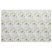 Bulldoggen-Muster-Gewebe Stoff (Fat Quarter (45,7 x 55,9 cm))