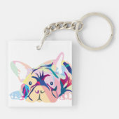 Bulldoggen Schlüsselger Schlüsselanhänger (Rückseite)