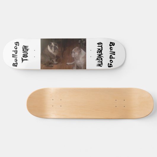Bulldoggen-starkes Skateboard (Horizontal)
