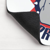 Bulldoggen-Stolz Mousepad (Ecke)