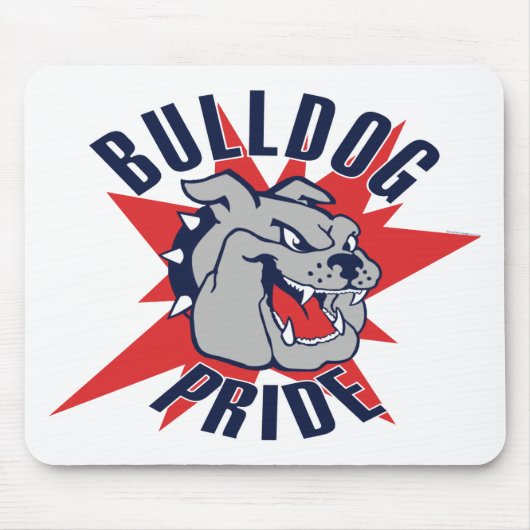 Bulldoggen-Stolz Mousepad (Vorne)