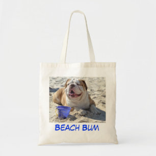Bulldoggen-Strand-Tasche Tragetasche