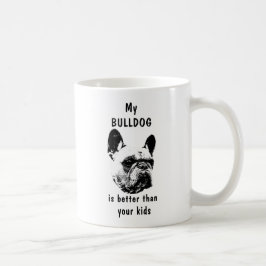 Bulldoggen-Tasse Kaffeetasse