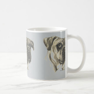 Bulldoggen-Tasse mit Originalvorlage durch Carol Kaffeetasse